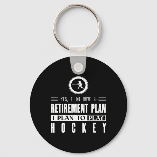 Hockey Schlüsselanhänger (Vorderseite)