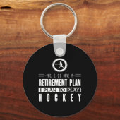 Hockey Schlüsselanhänger (Vorderseite)
