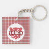 Hockey-Schlüsselring Schlüsselanhänger (Rückseite)