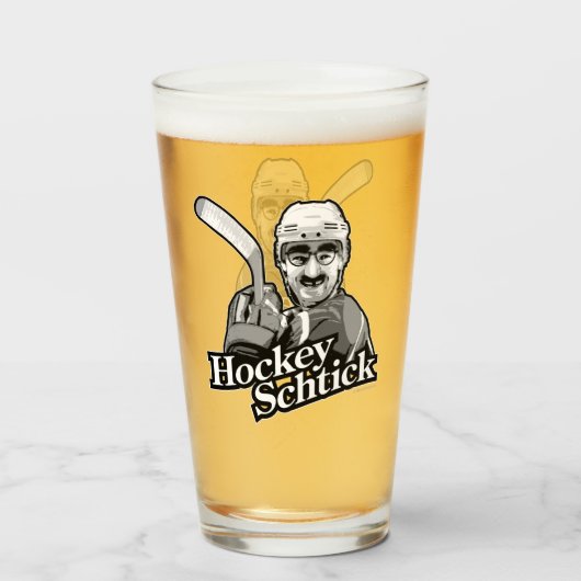 Hockey Schtick Glas (Vorne (Gefüllt))