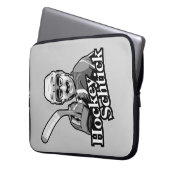 Hockey Schtick Laptop Sleeve (Vorderseite Links)