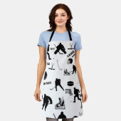 Hockey-Schürze Schürze (Getragen)