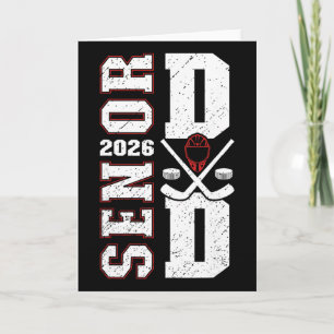 Hockey Senior Vater eines Senior-Hockeyspielers Va Karte