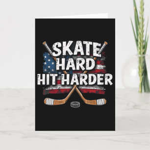 Hockey-Shirt Hockey-Junge Geschenke Sachen Eishock Karte