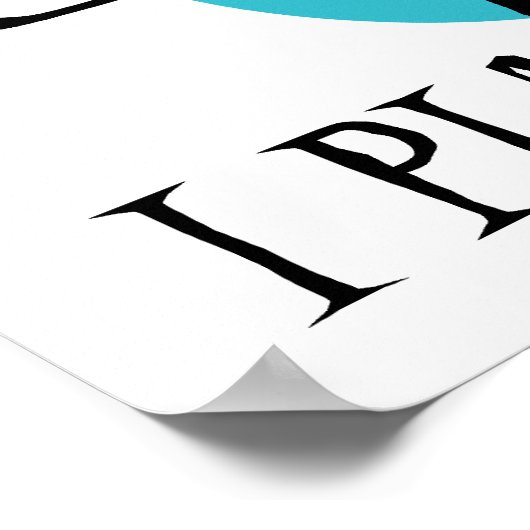 Hockey Sie können mir keine T - Shirt und Geschenk Poster (Ecke)