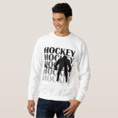 Hockey-Silhouette-T - Shirts und Geschenke (Vorne ganz)