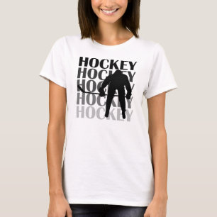 Hockey-Silhouette-T - Shirts und Geschenke
