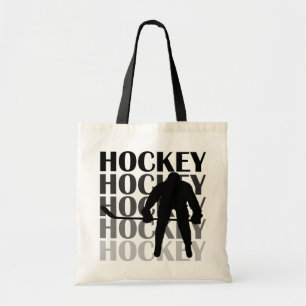 Hockey-Silhouette-T - Shirts und Geschenke Tragetasche