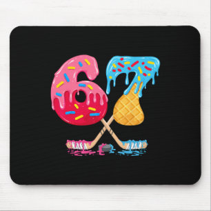 Hockey Six Seven Drip 67 Eishockey Meme Hockey Pl Mousepad