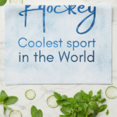 Hockey-Skate Handtuch coolsten Sportblau (Gefaltet)