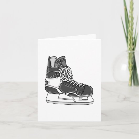 Hockey-Skate Karte (Vorderseite)