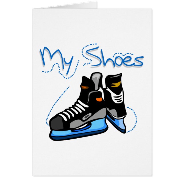 Hockey-Skate meine Schuh-T-Shirts und Geschenke (Vorne)