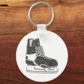 Hockey-Skate Schlüsselanhänger (Vorderseite)