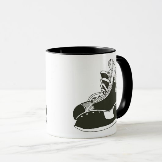 Hockey-Skate Tasse (VorderseiteRechts)