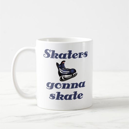 Hockey Skater Gonna Skate Kaffeetasse (Links)
