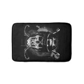 Hockey Skull Badematte (Vorderseite)