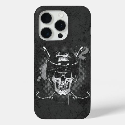 Hockey Skull Case-Mate iPhone Hülle (Rückseite)