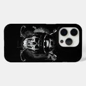 Hockey Skull Case-Mate iPhone Hülle (Rückseite (Horizontal))