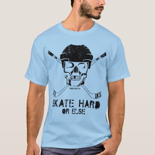 Hockey Skull T-Shirt (Vorderseite)