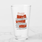 Hockey Slang Glas (Rückseite)