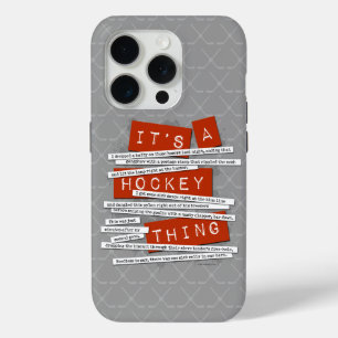 Hockey Slang iPhone 5 Fall Case-Mate iPhone Hülle