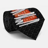 Hockey Slang Krawatte (Gerollt)