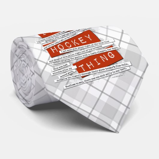 Hockey Slang Krawatte (Gerollt)