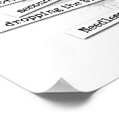 Hockey Slang Poster (Ecke)