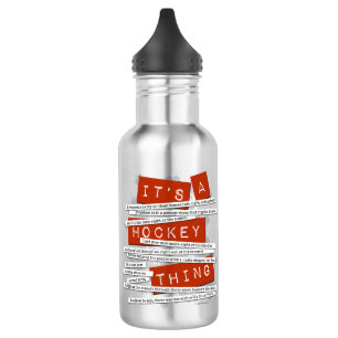 Hockey Slang Trinkflasche