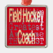 Hockey-Sonderbeauftragter Ornament Aus Metall (Vorne)