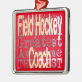 Hockey-Sonderbeauftragter Ornament Aus Metall (Links)