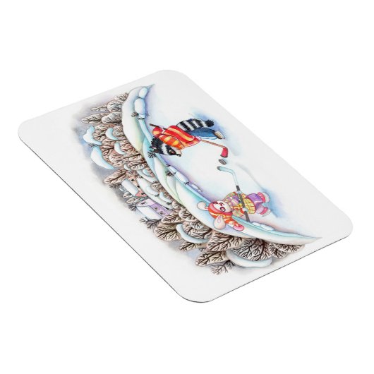 Hockey-Spaß Magnet (Rechte Seite)