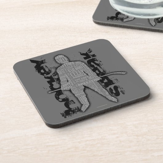 Hockey Speak Getränkeuntersetzer (Linke Seite)