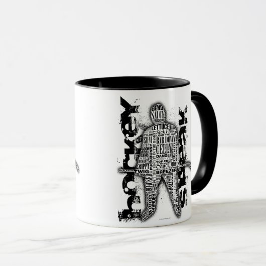 Hockey Speak Tasse (VorderseiteRechts)