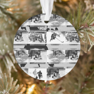 Hockey spielen - Eishockey-Spieler Ornament