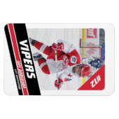 Hockey-Spieler behalten die Vorliebe für Vigorot Magnet (Horizontal)