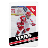 Hockey-Spieler behalten die Vorliebe für Vigorot Magnet (Vertikal)