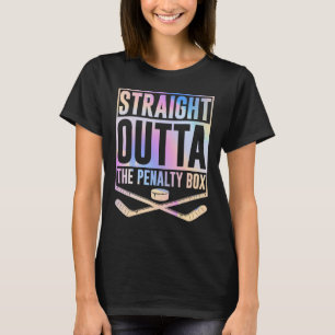 Hockey-Spieler-Geschenk direkt über der Bühne T-Shirt