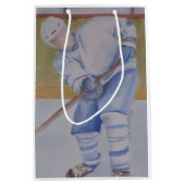 HOCKEY-SPIELER-GESCHENK-TASCHE MITTLERE GESCHENKTÜTE (Vorderseite)