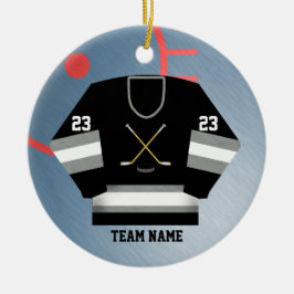 Hockey-Spieler-Jersey-Verzierung Keramikornament