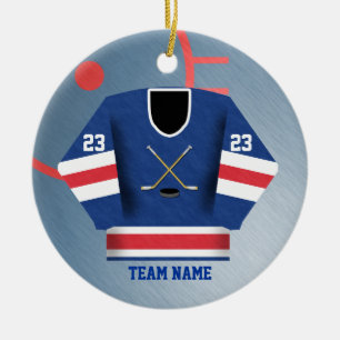 Hockey-Spieler-Jersey-Verzierung Keramikornament