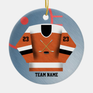 Hockey-Spieler-Jersey-Verzierung Keramikornament