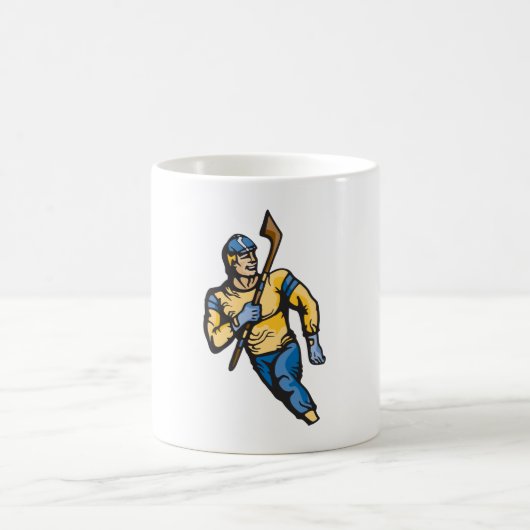 Hockey-Spieler Kaffeetasse (Mittel)