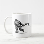 Hockey-Spieler Kaffeetasse (Links)
