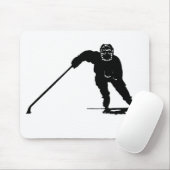 Hockey-Spieler Mousepad (Mit Mouse)
