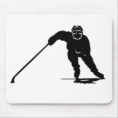 Hockey-Spieler Mousepad (Vorne)