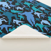 Hockey-Spieler-Muster Sherpadecke (3/4)