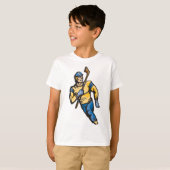 Hockey-Spieler T-Shirt (Vorne ganz)