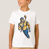 Hockey-Spieler T-Shirt (Vorderseite)