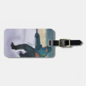 Hockey-Spieler, Taschen-Umbau Gepäckanhänger (Vorderseite horizontal)